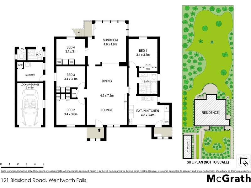 121 Blaxland Road, Wentworth Falls NSW 2782 Floorplan