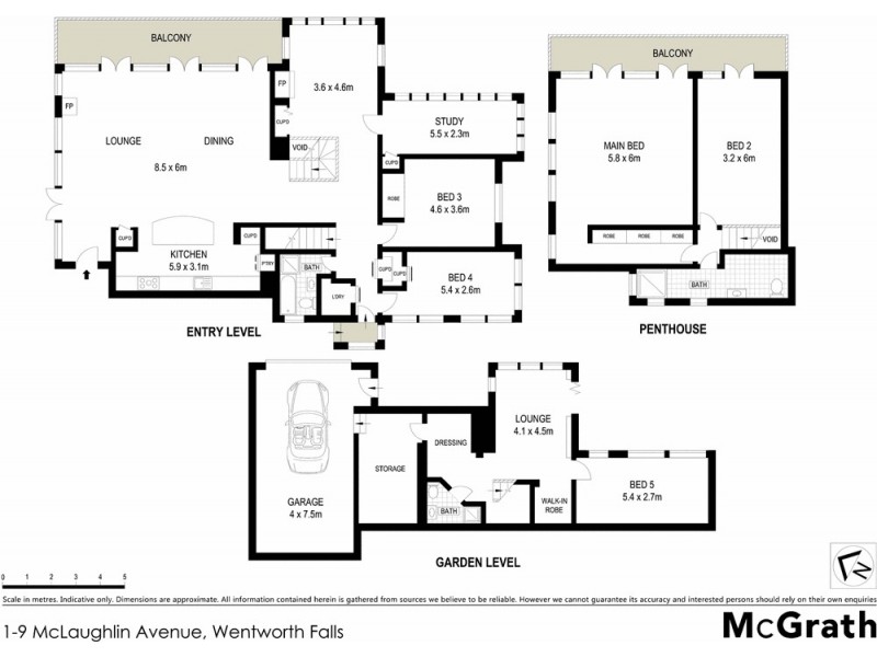 1-9 McLaughlin Avenue, Wentworth Falls NSW 2782 Floorplan