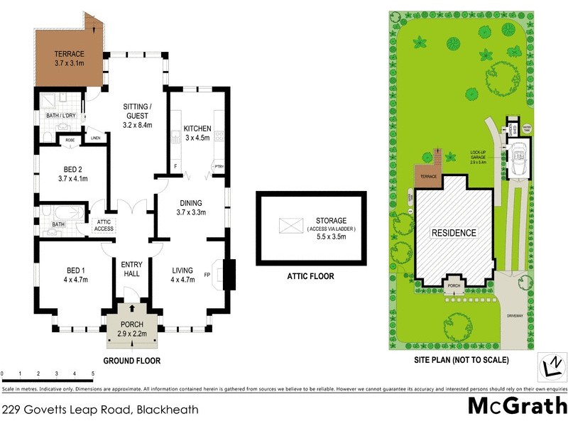 229 Govetts Leap Road, Blackheath NSW 2785 Floorplan