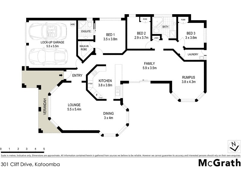 301 Cliff Drive, Katoomba NSW 2780 Floorplan