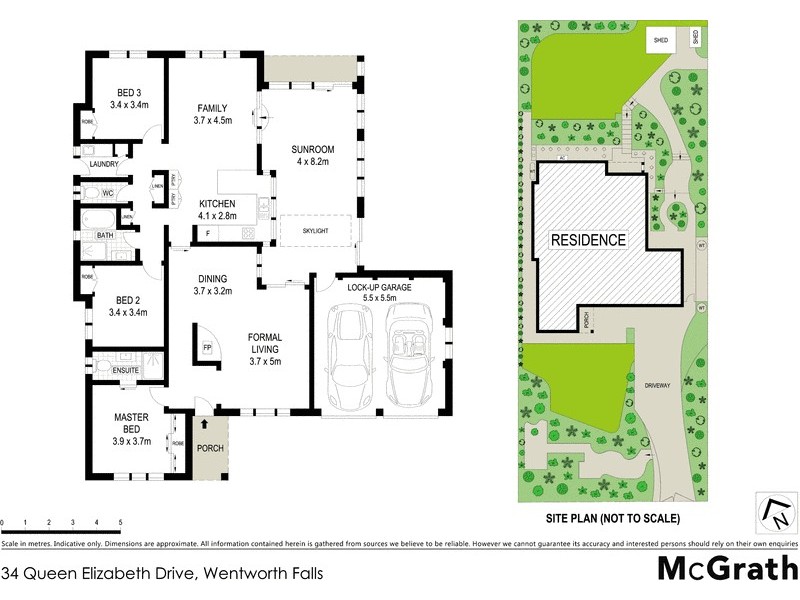 34 Queen Elizabeth Drive, Wentworth Falls NSW 2782 Floorplan