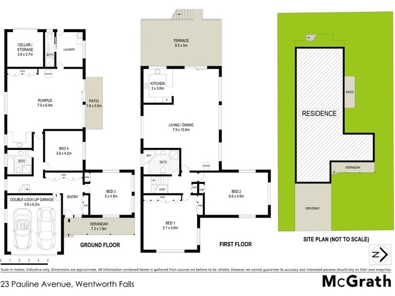 23 Pauline Avenue, Wentworth Falls NSW 2782 Floorplan