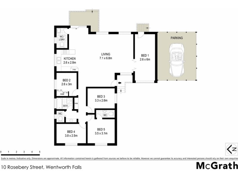 10 Rosebery Street, Wentworth Falls NSW 2782 Floorplan