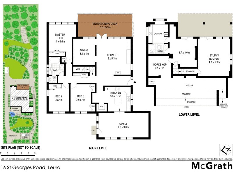 16 St Georges Road, Leura NSW 2780 Floorplan