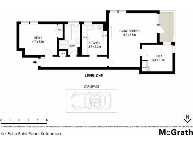 4/4 Echo Point Road, Katoomba NSW 2780 Floorplan