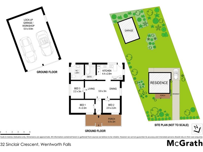 32 Sinclair Crescent, Wentworth Falls NSW 2782 Floorplan