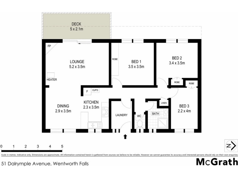 51 Dalrymple Avenue, Wentworth Falls NSW 2782 Floorplan