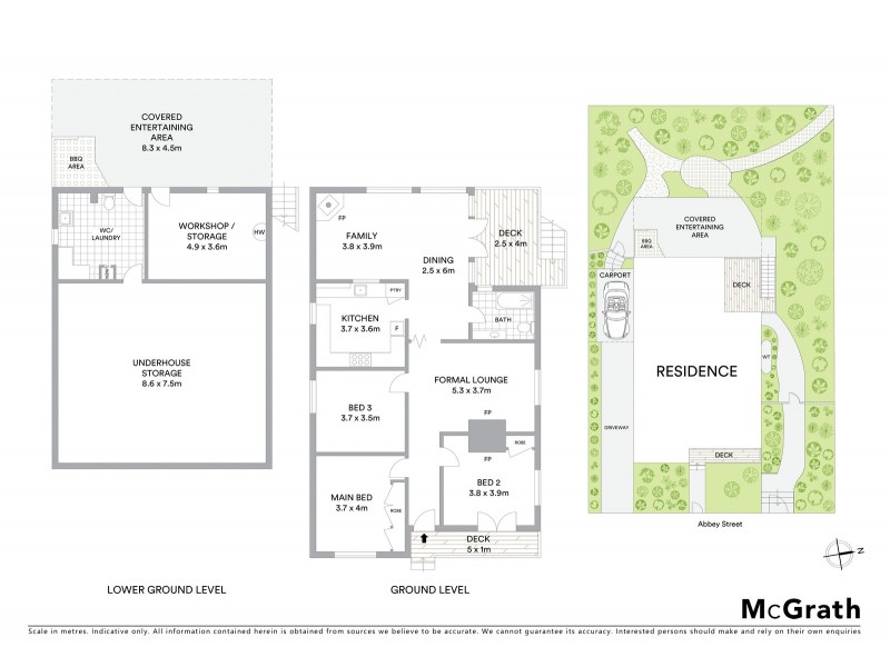 3 Abbey Street, Leura NSW 2780 Floorplan