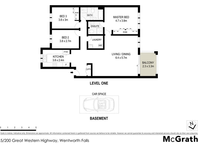 5/200 Great Western Highway, Wentworth Falls NSW 2782 Floorplan