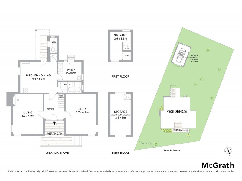 6 Bermuka Avenue, Wentworth Falls NSW 2782 Floorplan