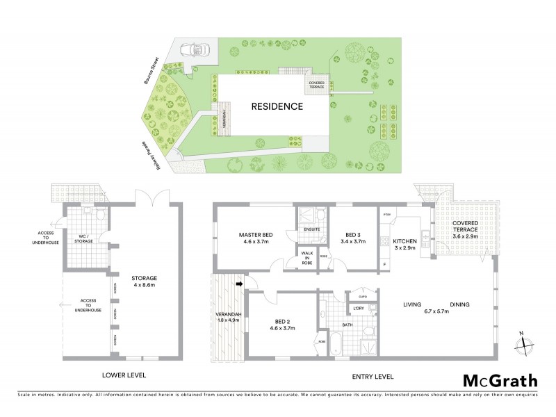 1 Bourne Street, Wentworth Falls NSW 2782 Floorplan