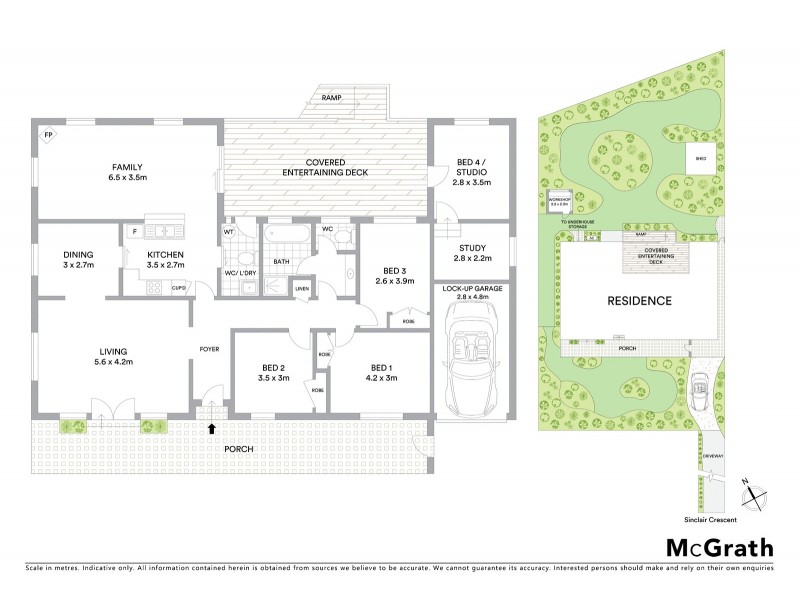 21a Sinclair Crescent, Wentworth Falls NSW 2782 Floorplan