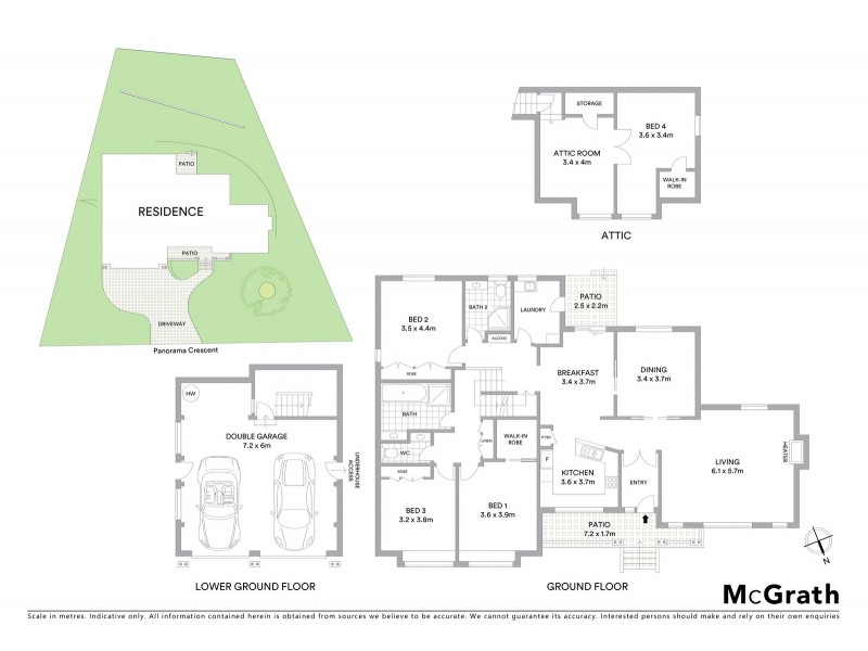 2 Panorama Crescent, Wentworth Falls NSW 2782 Floorplan