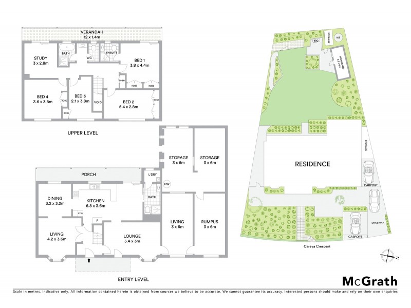 17 Careya Crescent, Woodford NSW 2778 Floorplan
