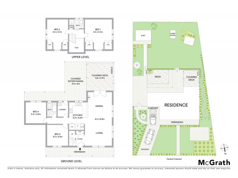 1 Careya Crescent, Woodford NSW 2778 Floorplan