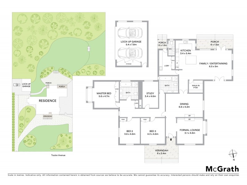 41 Toulon Avenue, Wentworth Falls NSW 2782 Floorplan