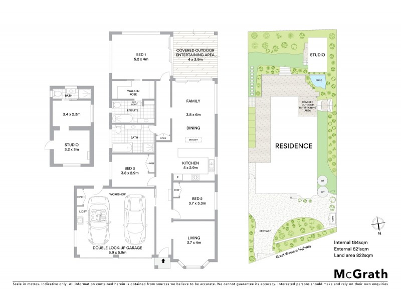 364 Great Western Highway, Wentworth Falls NSW 2782 Floorplan