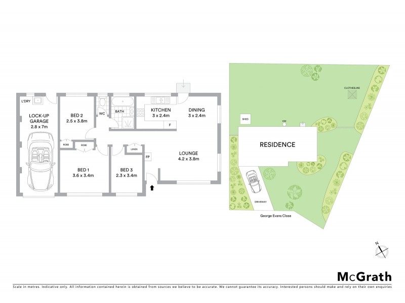 7 George Evans Close, Wentworth Falls NSW 2782 Floorplan