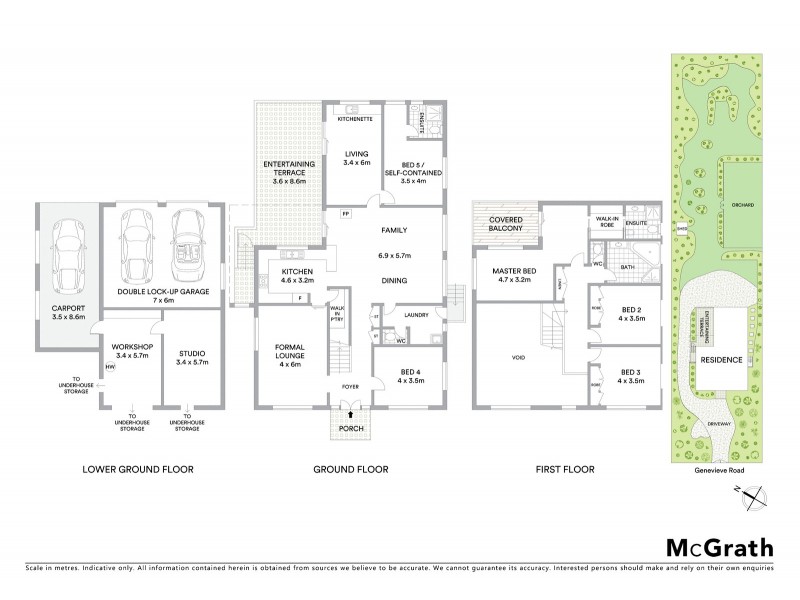 66A Genevieve Road, Bullaburra NSW 2784 Floorplan