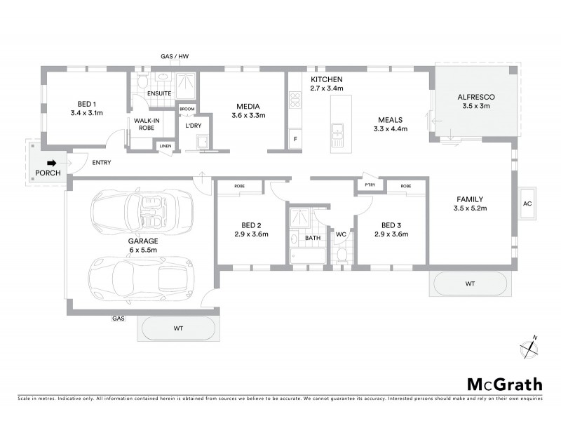 3 Lurline Street, Wentworth Falls NSW 2782 Floorplan
