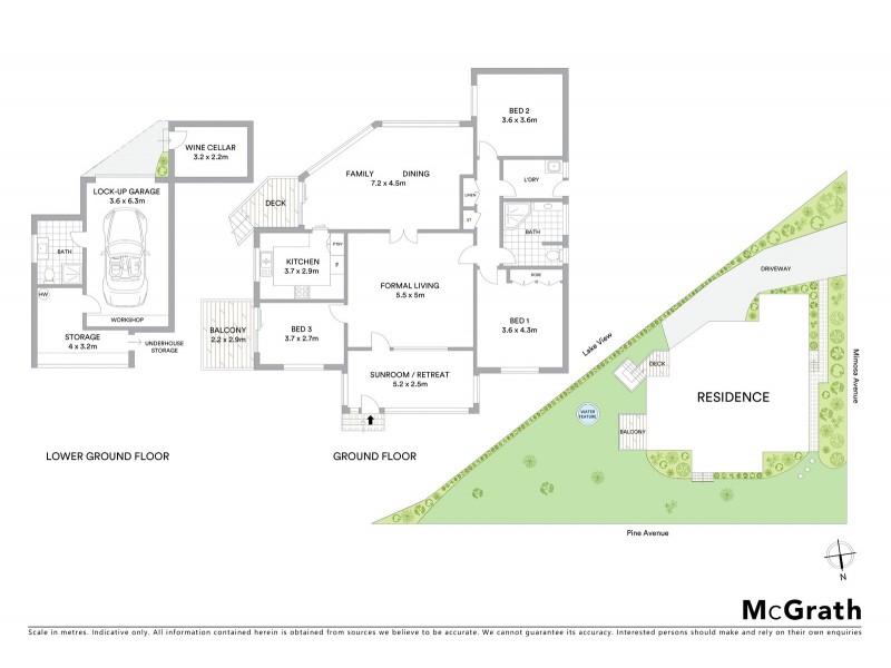2 Pine Avenue, Wentworth Falls NSW 2782 Floorplan