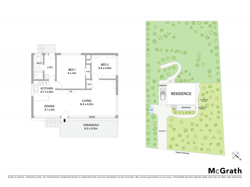16 Yanko Avenue, Wentworth Falls NSW 2782 Floorplan