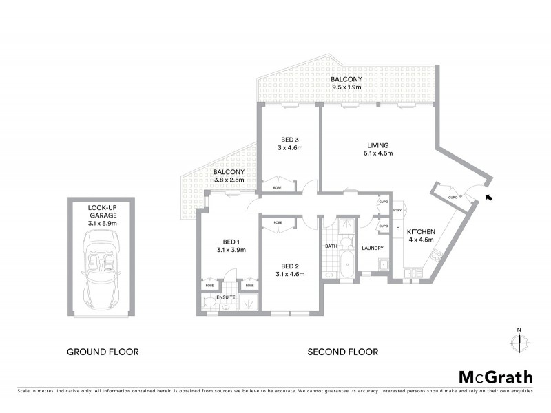 4/10 William Street, Port Macquarie NSW 2444 Floorplan