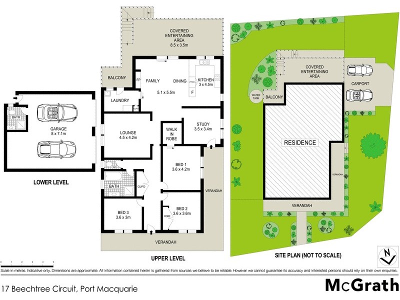17 Beechtree Circuit, Port Macquarie NSW 2444 Floorplan