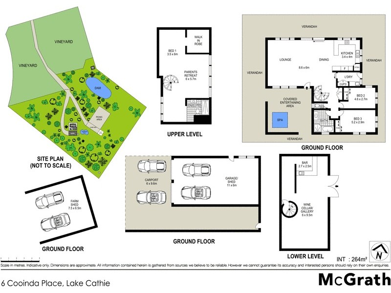 6 Cooinda Place, Lake Cathie NSW 2445 Floorplan