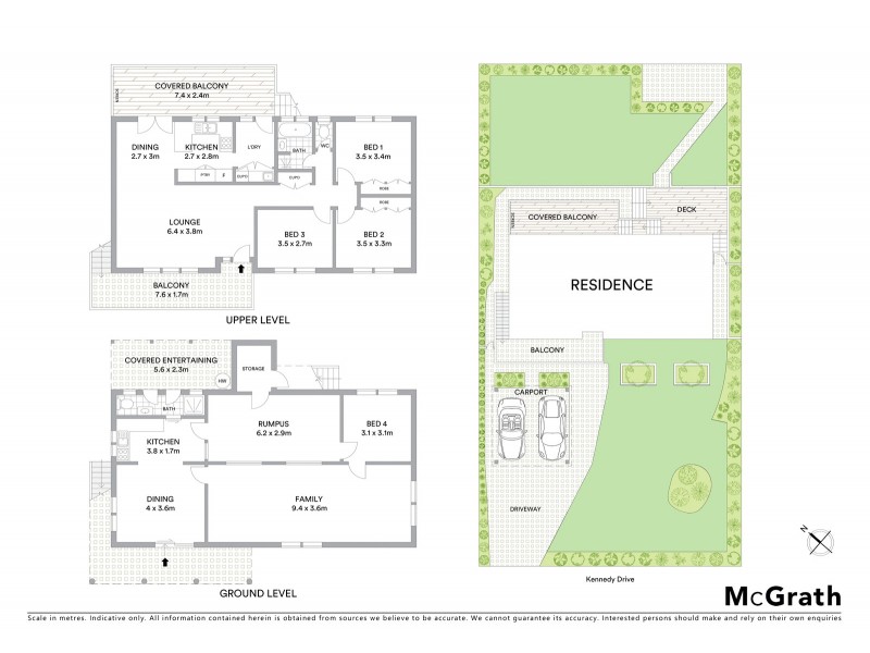 112 Kennedy Drive, Port Macquarie NSW 2444 Floorplan