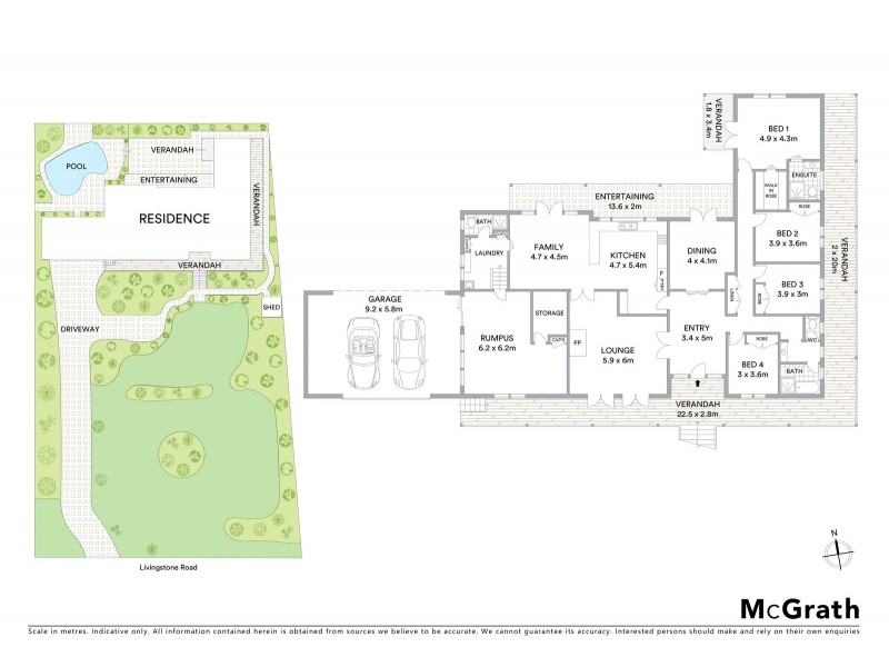 30 Livingstone Road, Port Macquarie NSW 2444 Floorplan