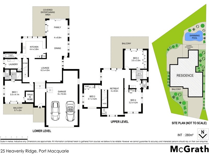 25 Heavenly Ridge, Port Macquarie NSW 2444 Floorplan