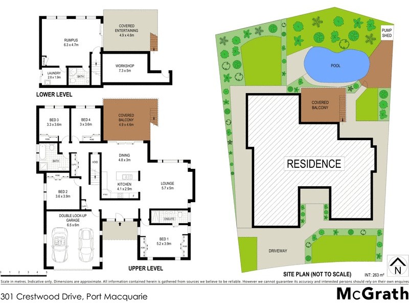 301 Crestwood Drive, Port Macquarie NSW 2444 Floorplan