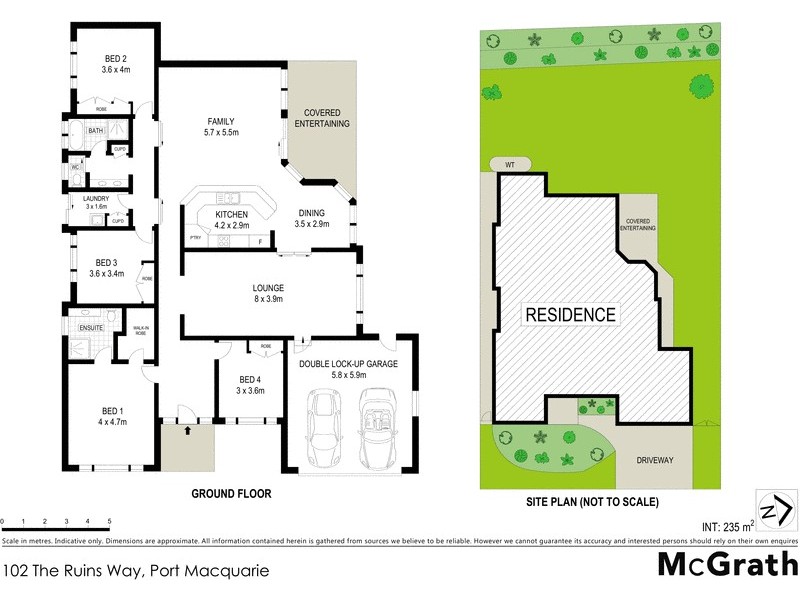102 The Ruins Way, Port Macquarie NSW 2444 Floorplan