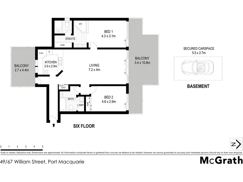 49/67 William Street, Port Macquarie NSW 2444 Floorplan