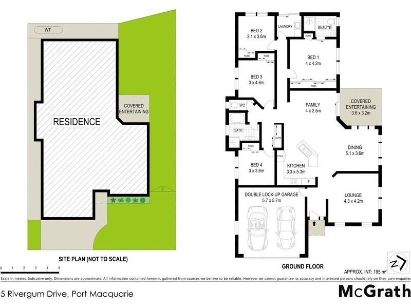 5 Rivergum Drive, Port Macquarie NSW 2444 Floorplan