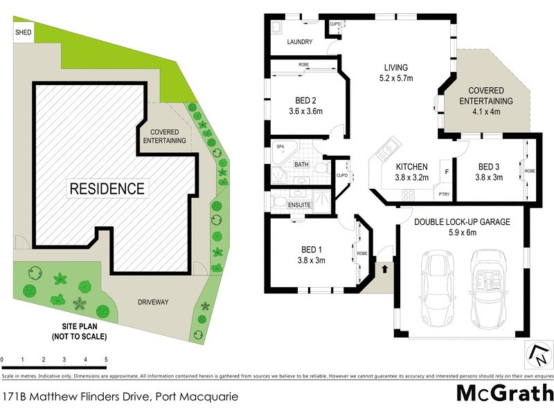 171B Matthew Flinders Drive, Port Macquarie NSW 2444 Floorplan