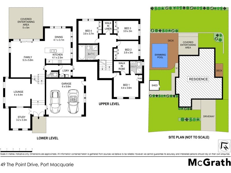 49 The Point Drive, Port Macquarie NSW 2444 Floorplan