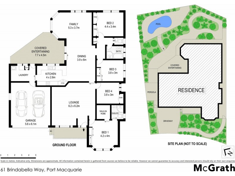 61 Brindabella Way, Port Macquarie NSW 2444 Floorplan