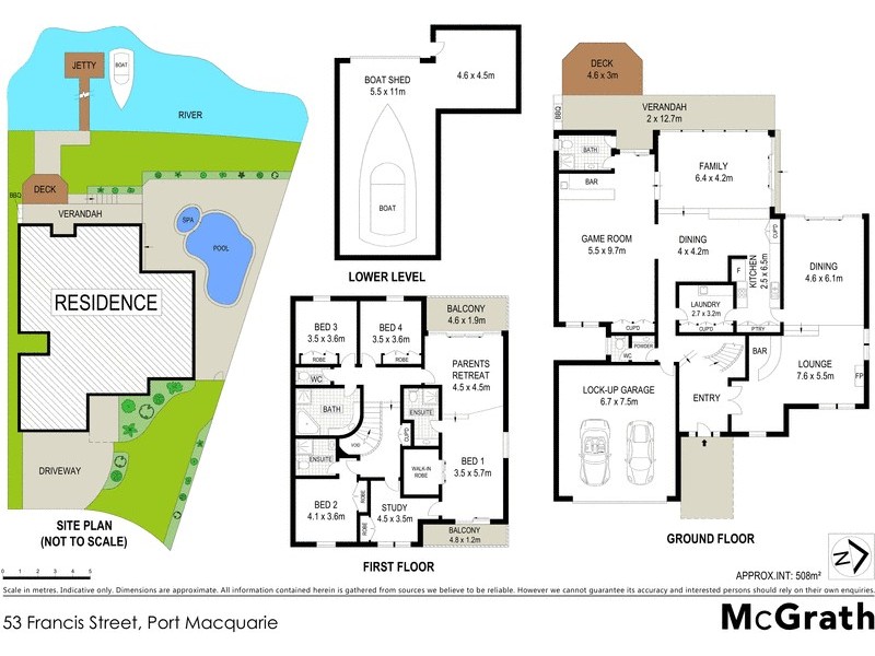 53 Francis Street, Port Macquarie NSW 2444 Floorplan
