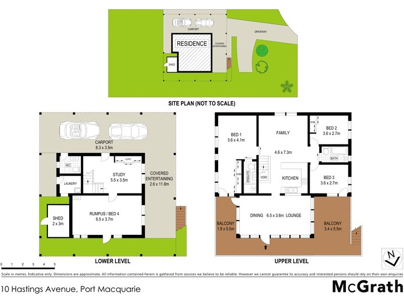 10 Hastings Avenue, Port Macquarie NSW 2444 Floorplan