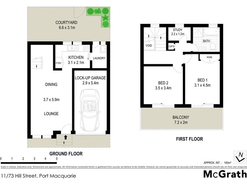 11/73 Hill Street, Port Macquarie NSW 2444 Floorplan
