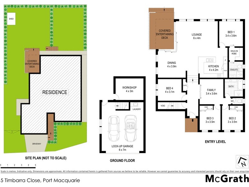 5 Timbarra Close, Port Macquarie NSW 2444 Floorplan