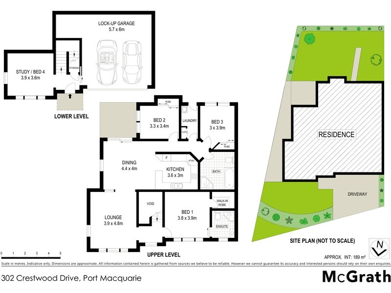 302 Crestwood Drive, Port Macquarie NSW 2444 Floorplan