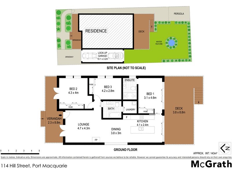 114 Hill Street, Port Macquarie NSW 2444 Floorplan