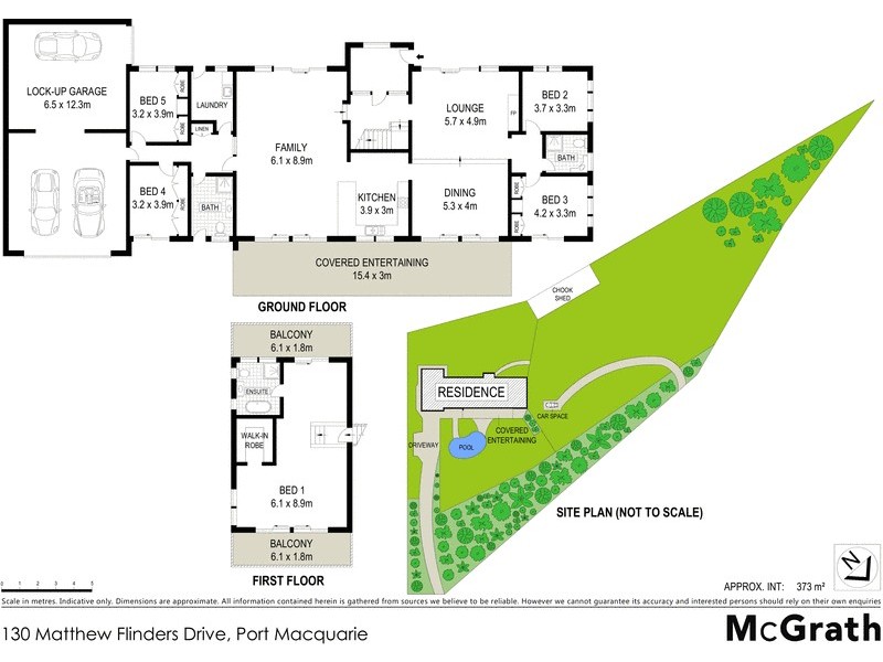 130 Matthew Flinders Drive, Port Macquarie NSW 2444 Floorplan