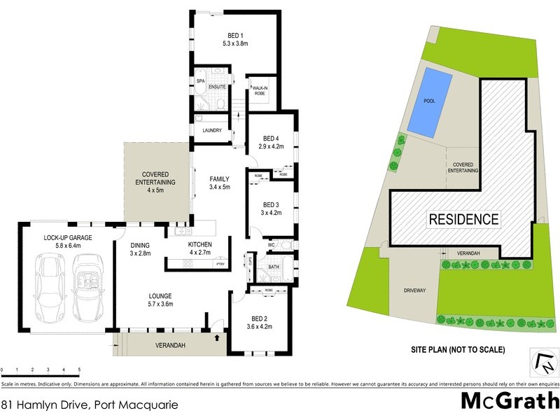 81 Hamlyn Drive, Port Macquarie NSW 2444 Floorplan