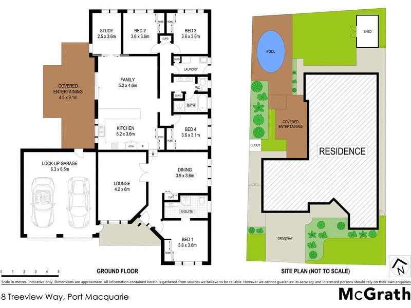 8 Treeview Way, Port Macquarie NSW 2444 Floorplan