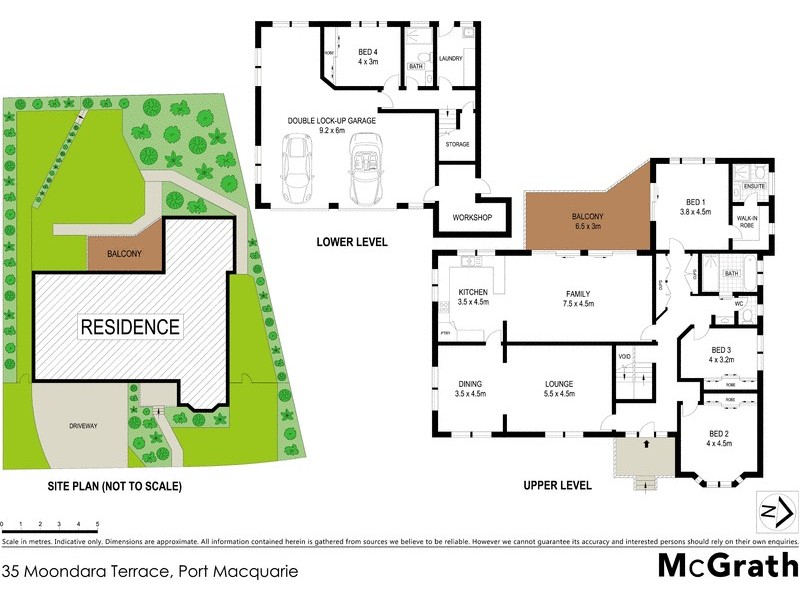 35 Moondara Terrace, Port Macquarie NSW 2444 Floorplan
