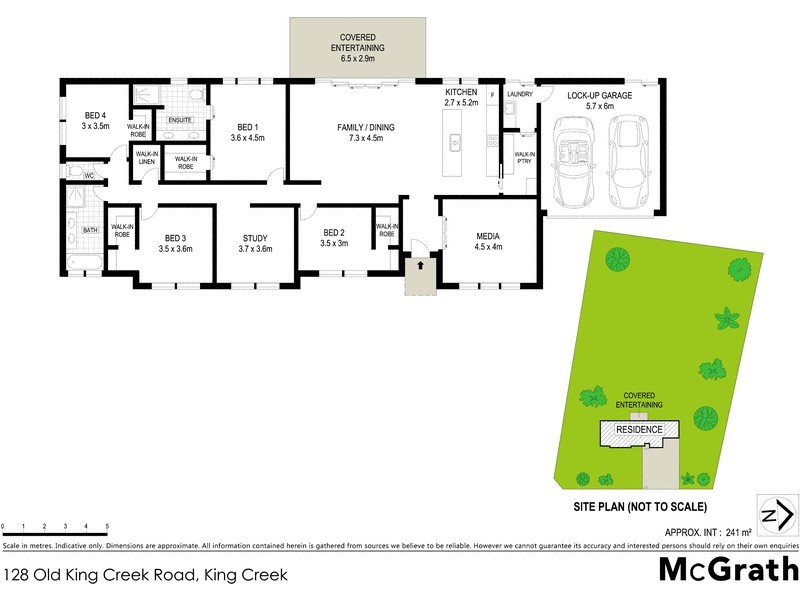 128 Old King Creek Road, King Creek NSW 2446 Floorplan